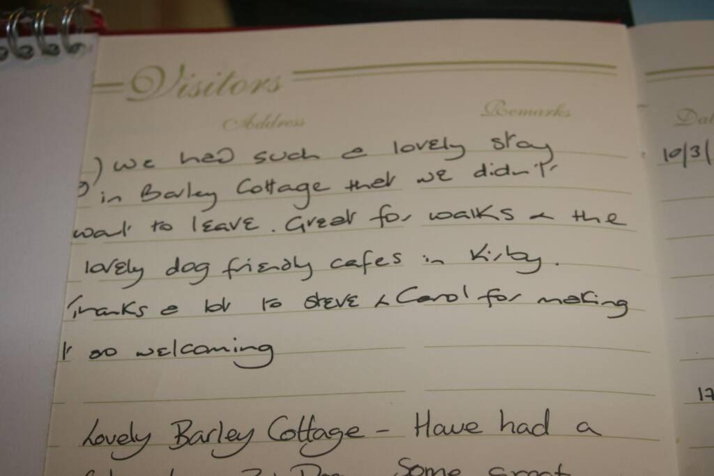 Barley Cottage Whittington  Luaran gambar